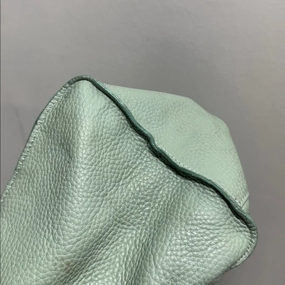 Mulberry Roxanne Satchel Bag Purse Studded Leather Limited Edition Green Gold - Picture 15 of 17